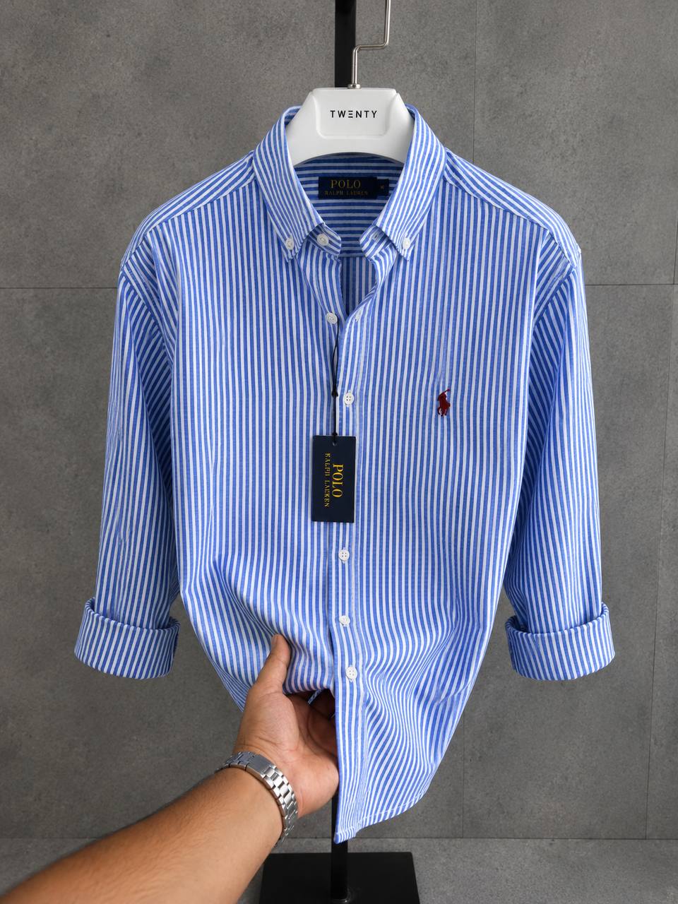 Polo Ralphlauren-Çizgili Gömlek-Yazlık