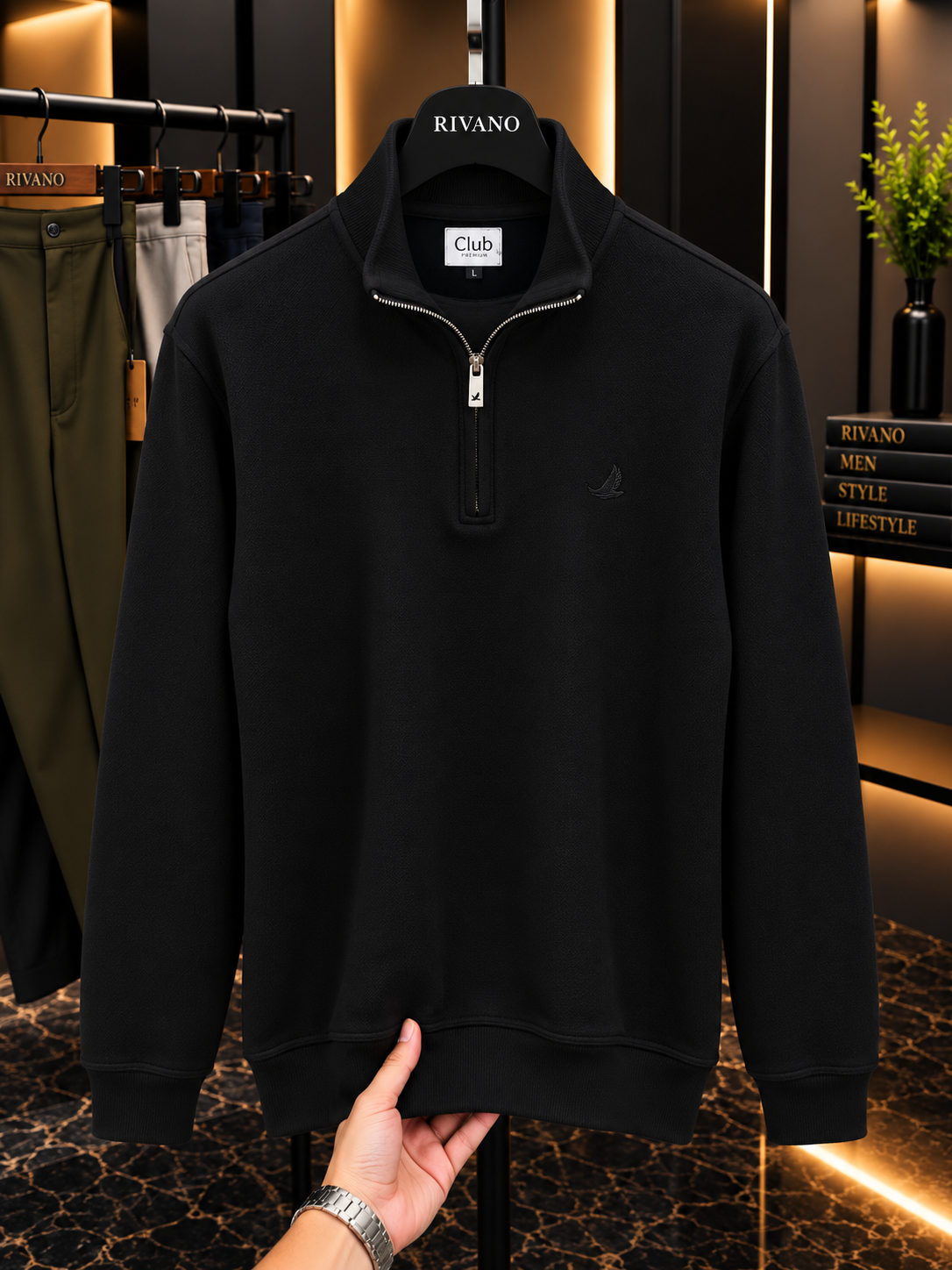 Beymen Club Yarım Fermuarlı Dik Yaka Sweatshirt – Özel Seri