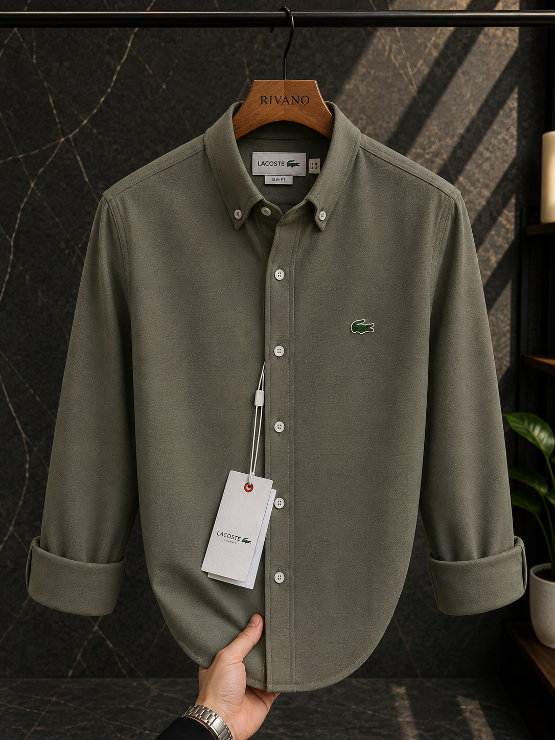 Lacoste-Kırışmaz-Kumaş-Gömlek-Yazlık