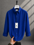 Lacoste-Keten Gömlek-Yazlık (saks)