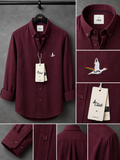 Beymen Club-bordo-Keten Gömlek-Yazlık