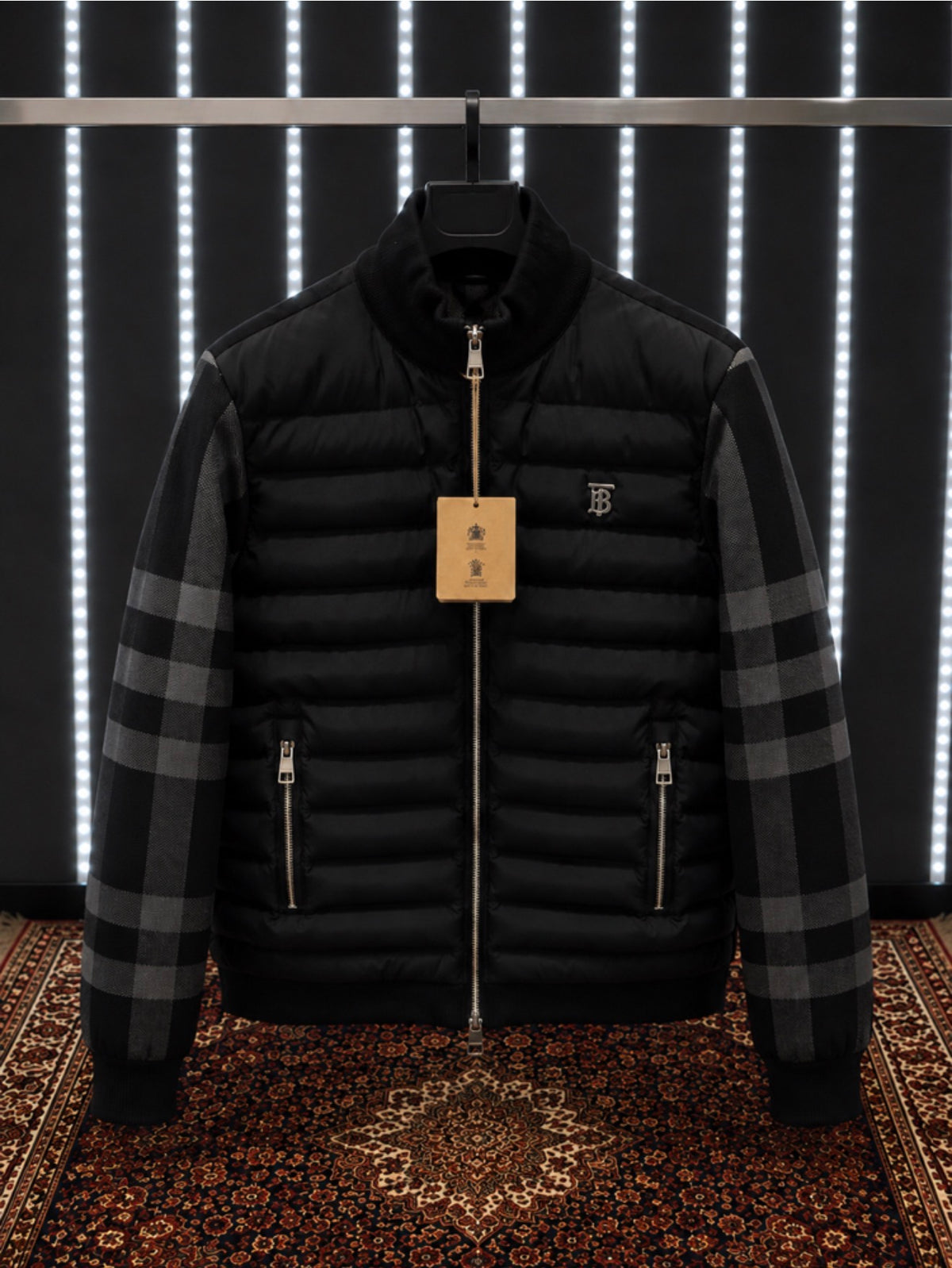 Burberry Premium Kapitone Mont – Özel Seri