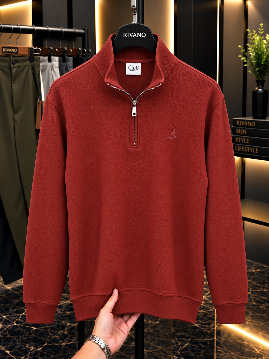 Beymen Club Yarım Fermuarlı Dik Yaka Sweatshirt – Özel Seri