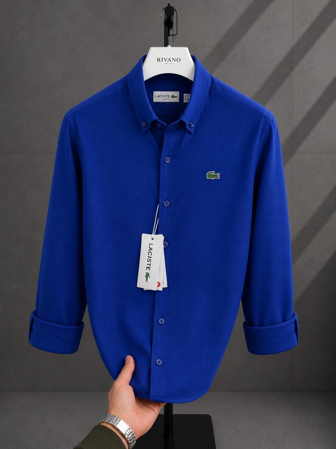 Lacoste-Keten  pamuk Gömlek-Yazlık