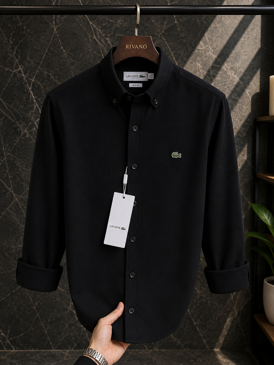 Lacoste-Kırışmaz-Kumaş-Gömlek-Yazlık