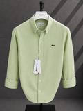 Lacoste-Keten  pamuk Gömlek-Yazlık