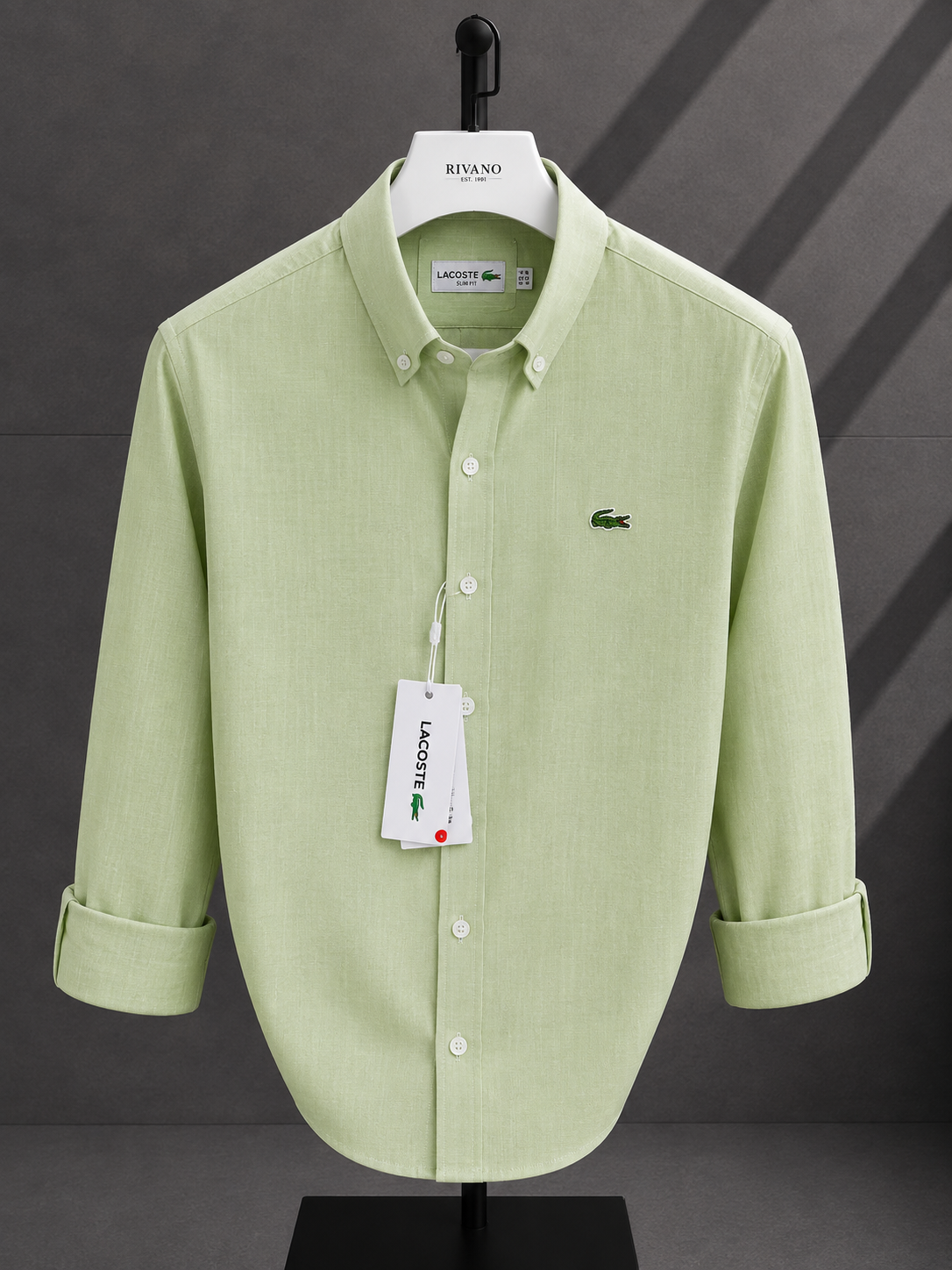 Lacoste-Keten  pamuk Gömlek-Yazlık