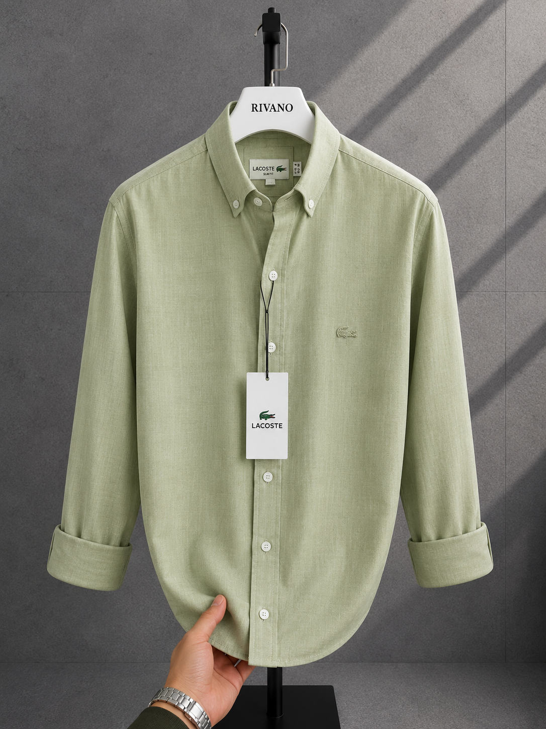 Lacoste-Keten Gömlek-Yazlık