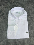 Lacoste-Ham Keten Gömlek-Yazlık