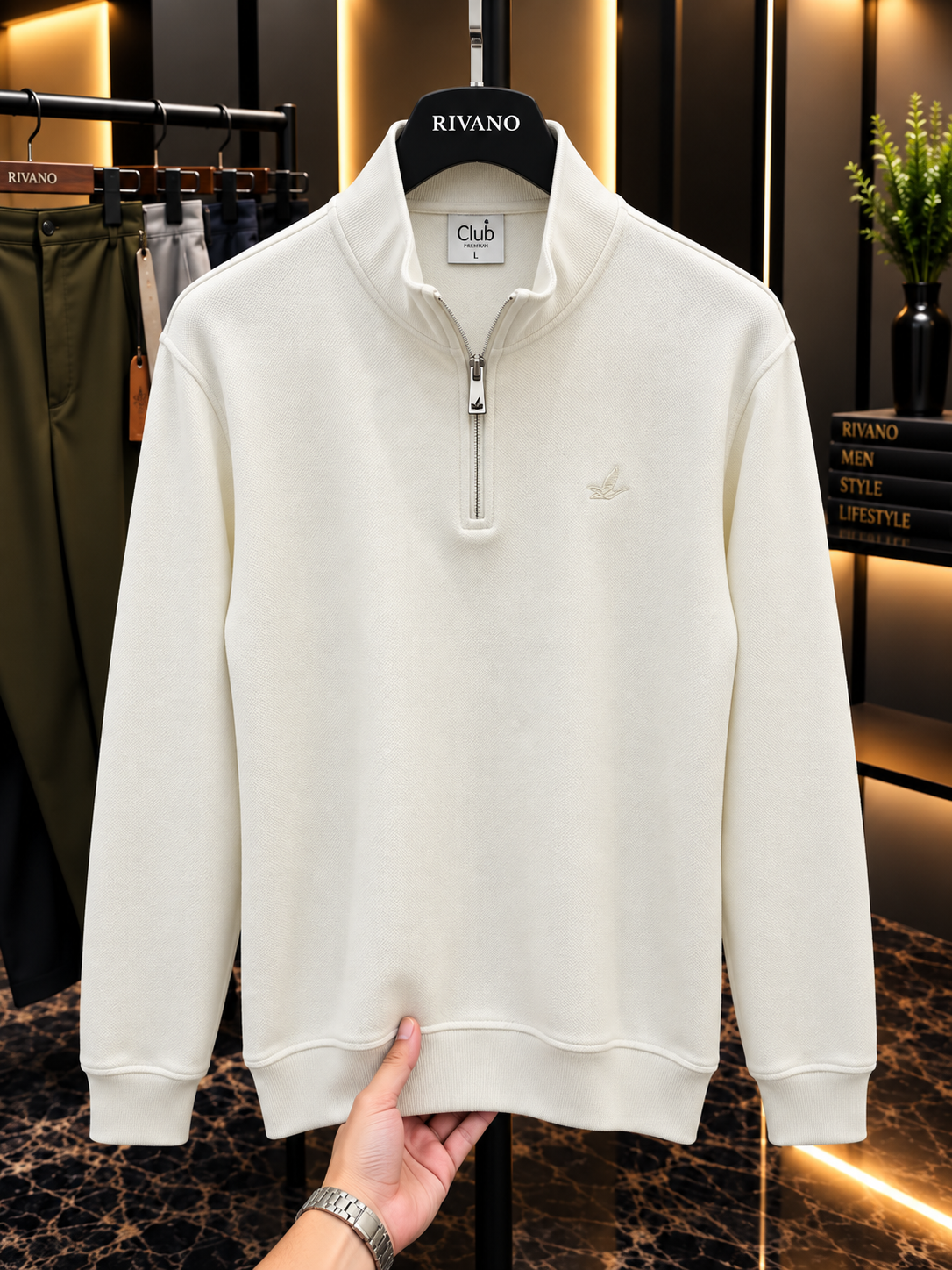 Beymen Club Yarım Fermuarlı Dik Yaka Sweatshirt – Özel Seri