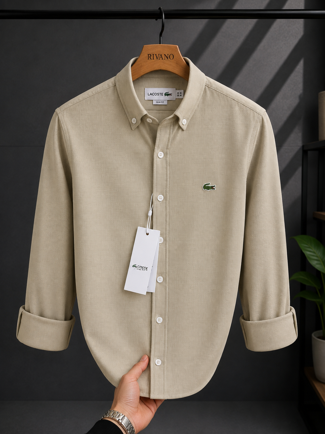 Lacoste-Kırışmaz-Kumaş-Gömlek-Yazlık