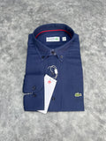 Lacoste-Ham Keten Gömlek-Yazlık