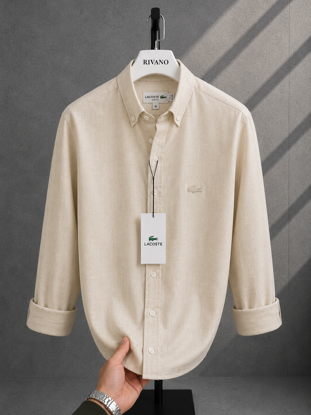 Lacoste-Keten Gömlek-Yazlık