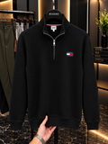 Tommy Jeans Yarım Fermuarlı Dik Yaka Sweatshirt – Özel Seri
