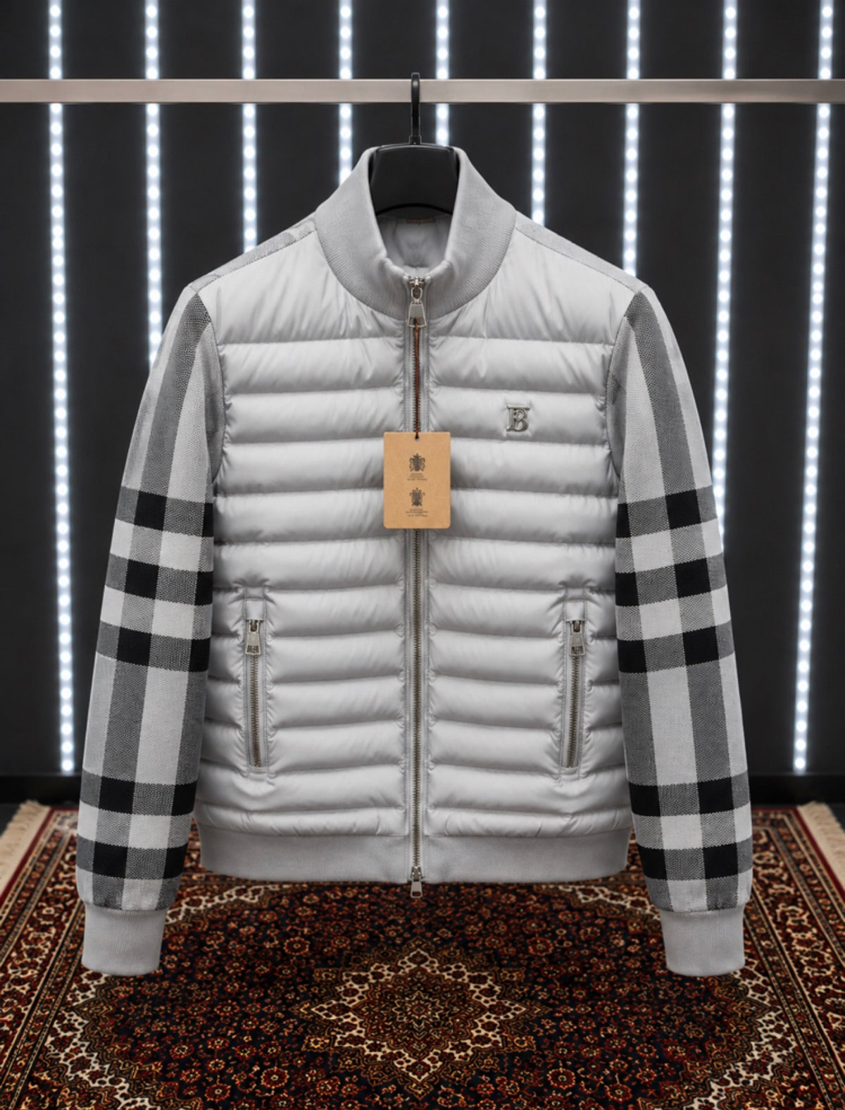 Burberry Premium Kapitone Mont – Özel Seri
