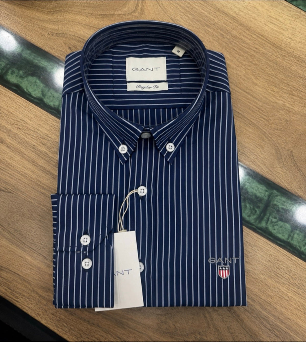 GANT Premium Çizgili Pamuk Gömlek – Özel Seri
