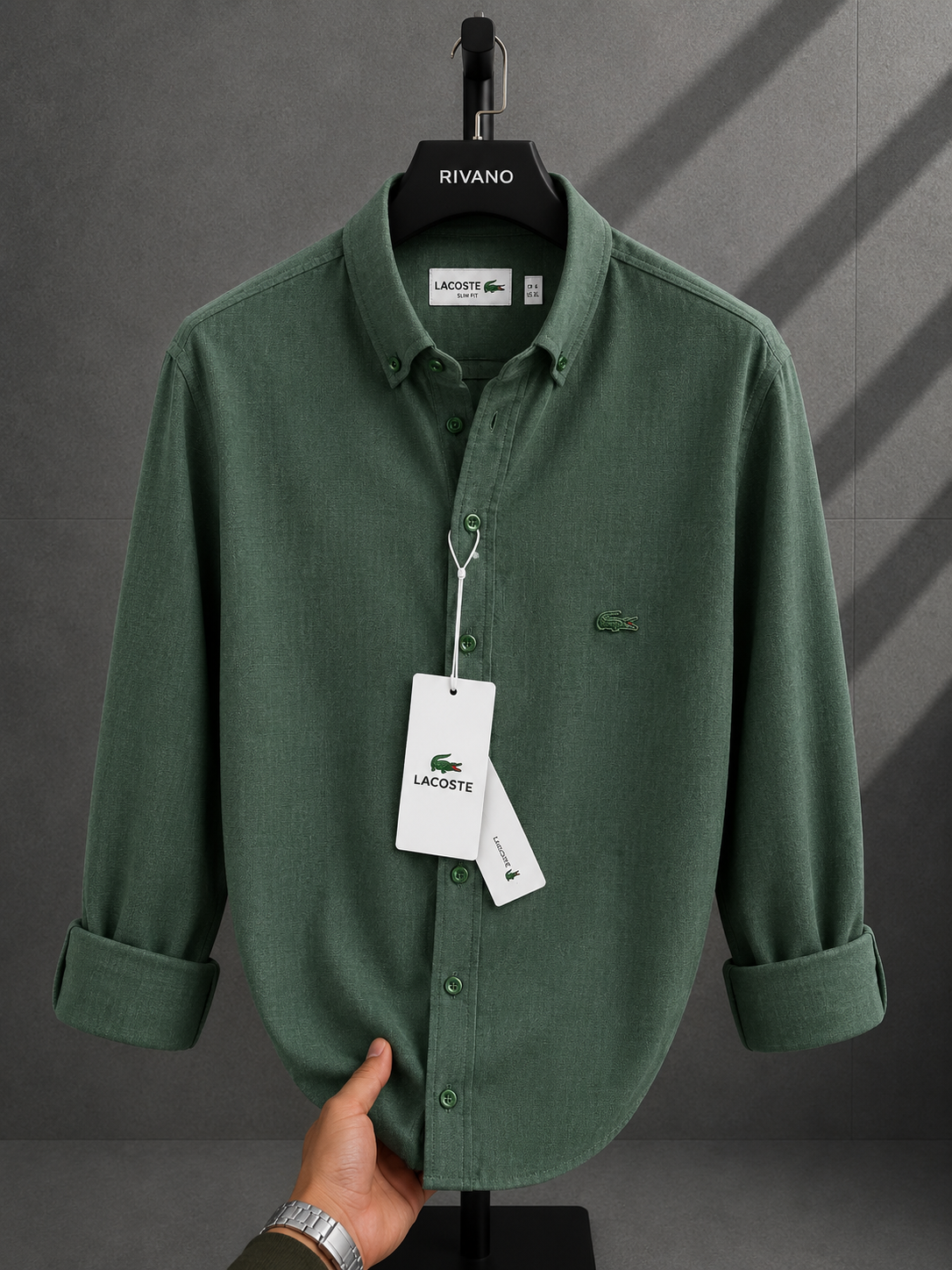 Lacoste-Keten Gömlek-Yazlık