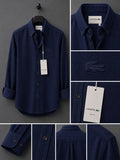 Lacoste-oxford pamuk-Gömlek-Yazlık(Lacivert)