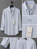 Lacoste-oxford pamuk-Gömlek-Yazlık(Buz Mavisi)