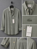 Lacoste-oxford pamuk-Gömlek-Yazlık(Açık Yeşil)