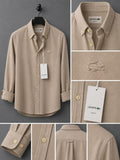 Lacoste-oxford pamuk-Gömlek-Yazlık(Bej)