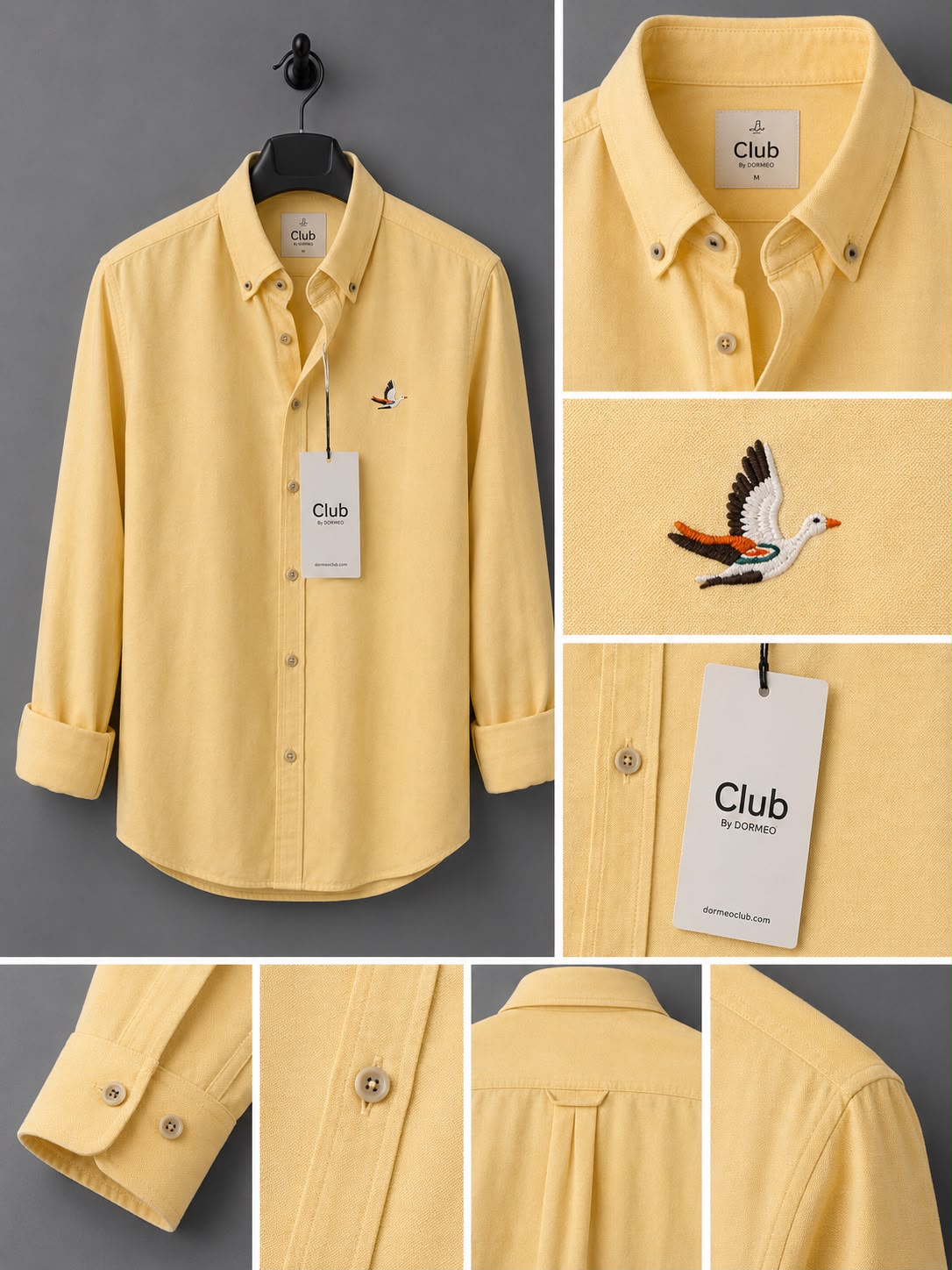 Beymen Club-oxford pamuk Gömlek-Yazlık(Sarı)