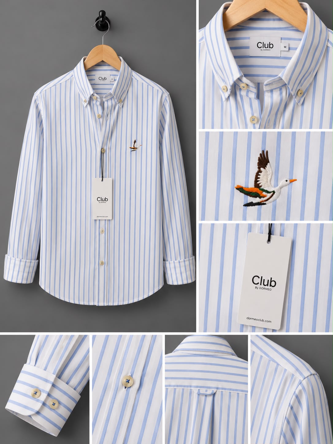 Beymen Club-oxford pamuk Gömlek-Yazlık(Mavi Çizgili)