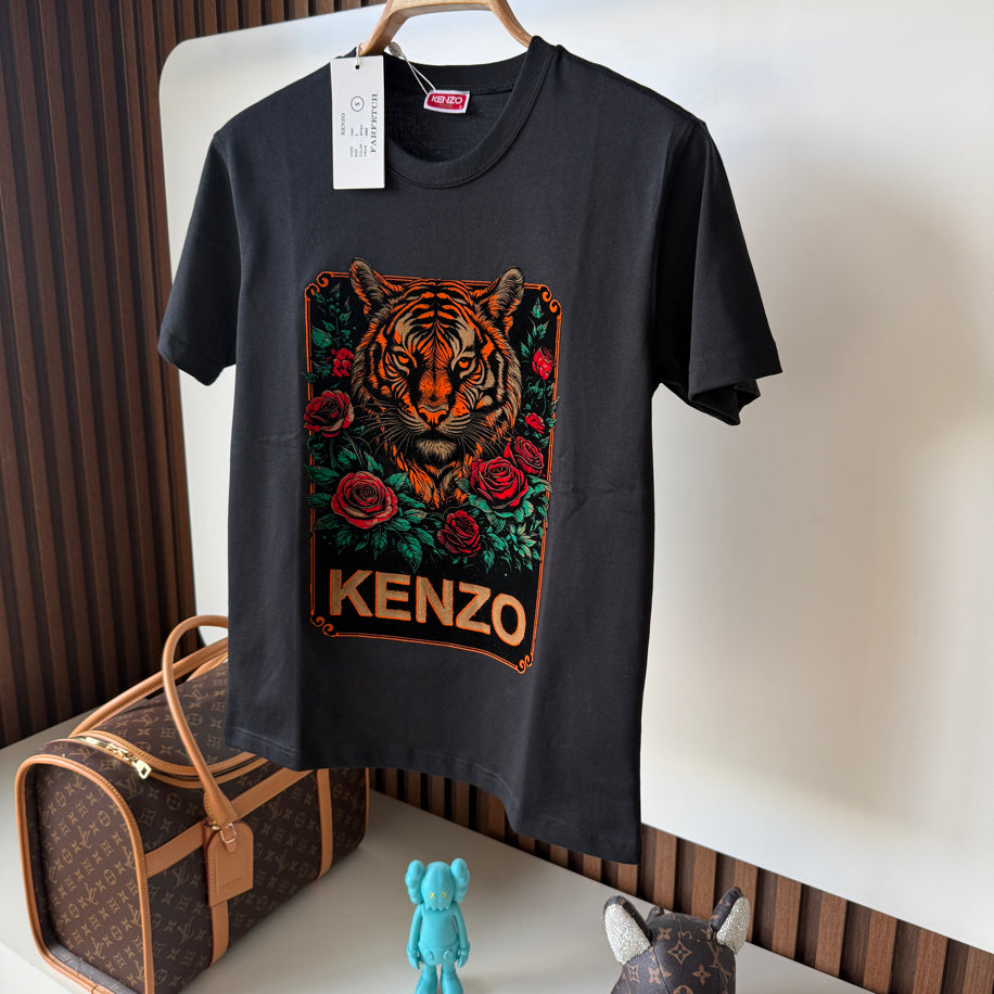 Kenzo flok baskı