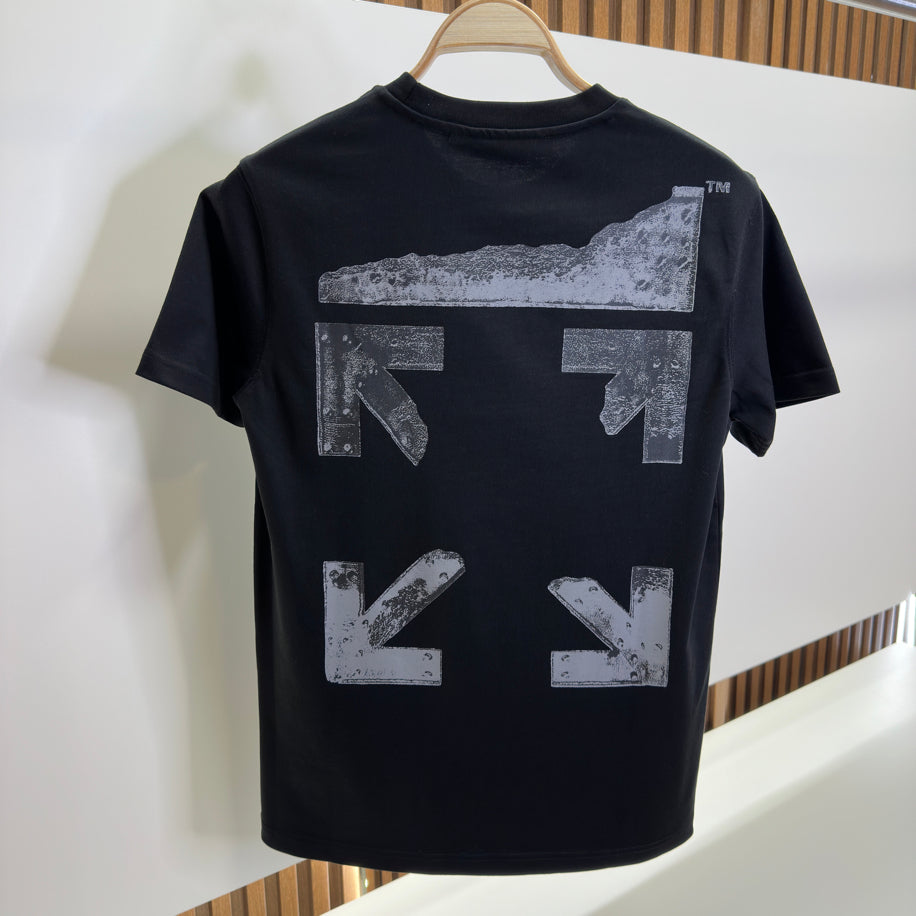 Off white  boyalı baskı