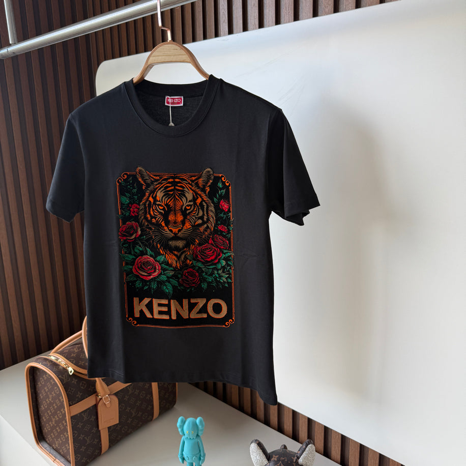 Kenzo flok baskı