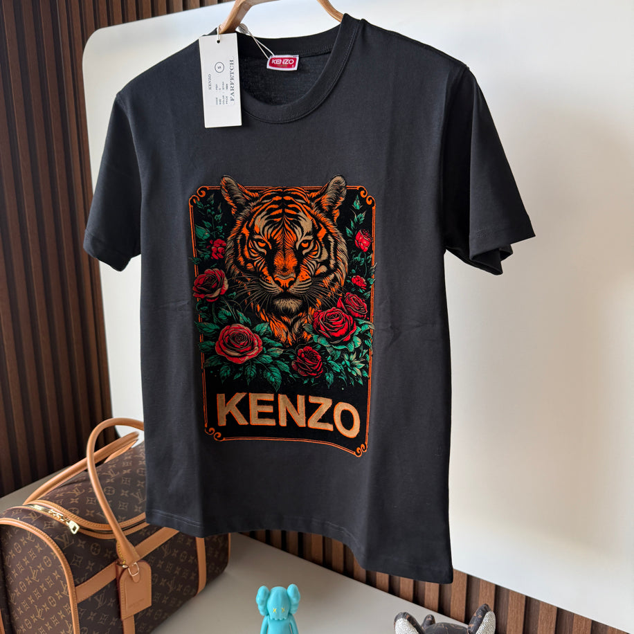 Kenzo flok baskı